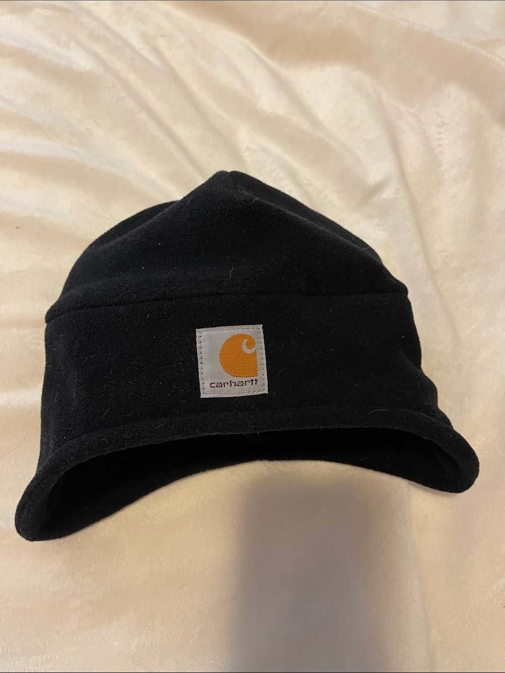 Carhartt Black Fleece Visor Beanie Men’s one size